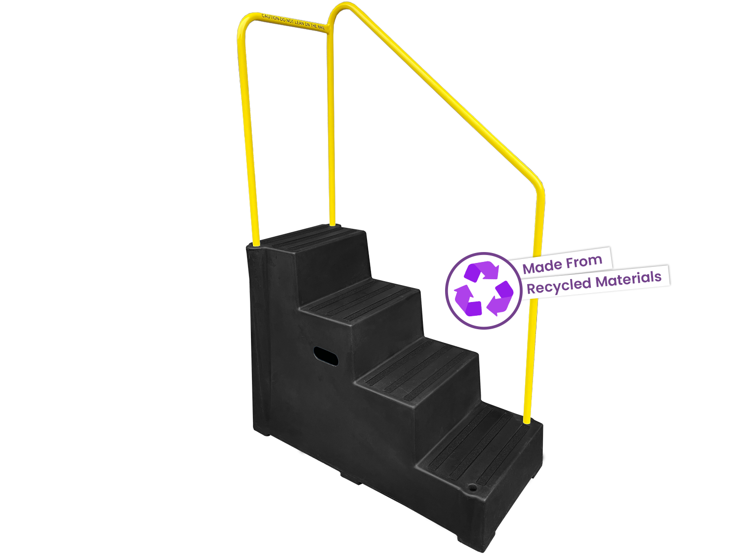 CLA_4StepPremiumWithHandrail_Black-Recycled.png