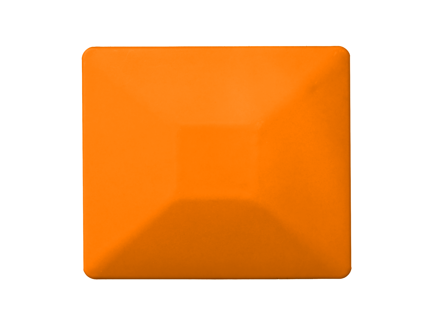 Multi-purpose Straight Sided Feed Bin lid- orange