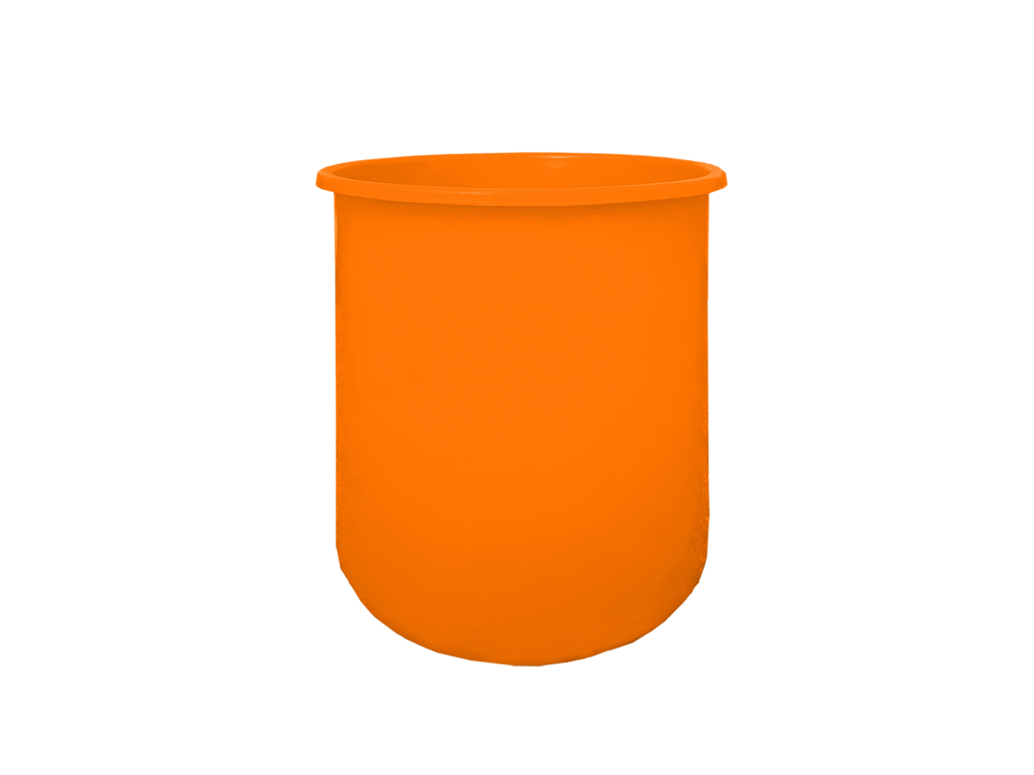 Multi-purpose Straight Sided Hay/Feed Bin - orange